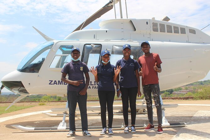 15 minutes scenic helicopter flight above Victoria Falls-Zimbabwe - Photography from an unobstructed window seat