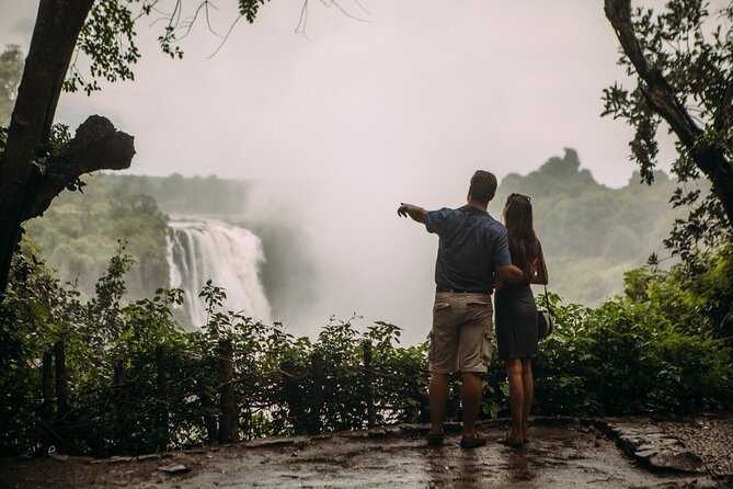 3 Days in Victoria Falls & Chobe National Park Combo - Victoria Falls Bridge and the border between two countries