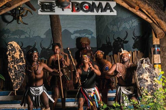 Boma Dinner, Dance and Drum Show in Victoria falls Town - Arriving for the 6:30 pm Boma evening