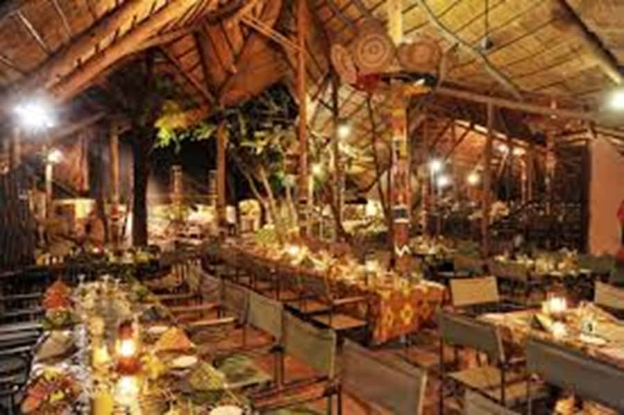 Boma Dinner & Drum Show - The barbecue buffet is the evening’s main food draw
