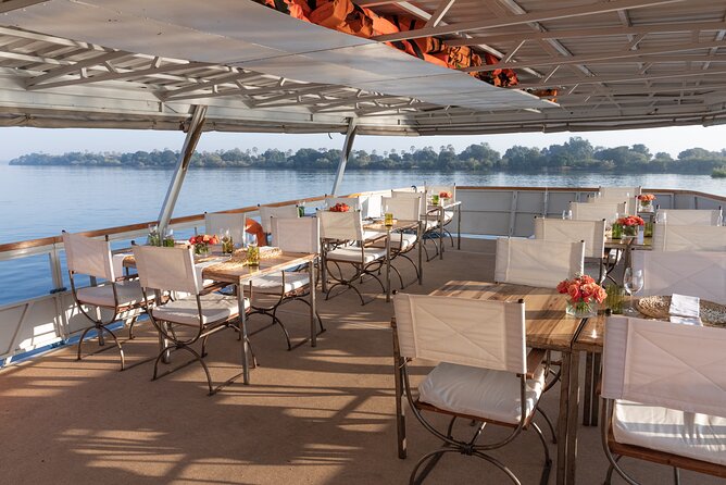 Dinner Cruise on the Zambezi River - Cruising Past Zambezi National Park