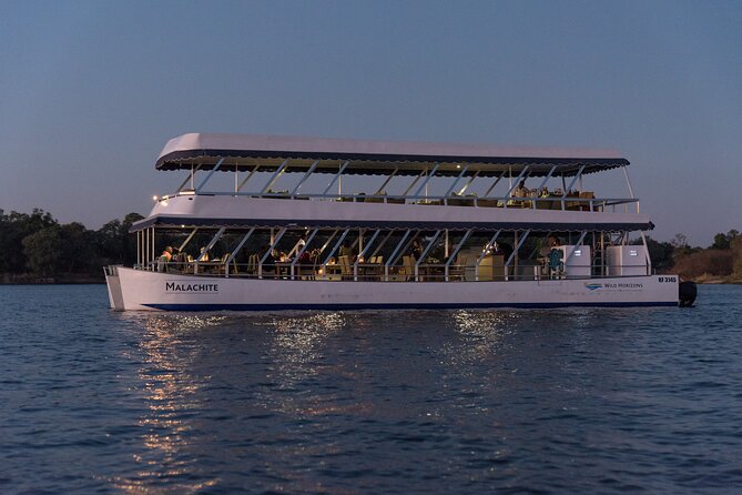 Dinner Cruise on the Zambezi River, Victoria Falls - Setting out on the Zambezi at 4:30 pm