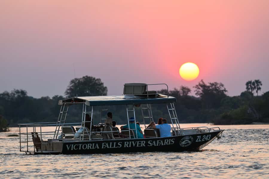 From Livingstone: Victoria Falls River Safari - Wildlife watching around the islands