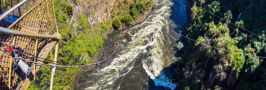 From Victoria Falls: Zip Line from the Victoria Falls Bridge - The tandem question needs a clear answer