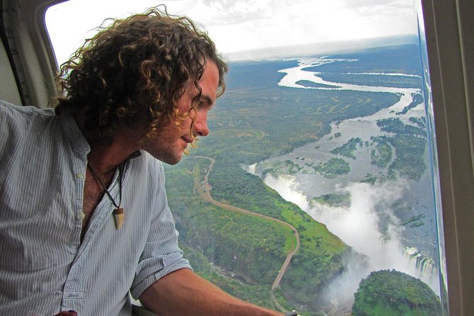 Helicopter Flight 12/13 Minute (Zimbabwe) - Circling Victoria Falls from the Scenic Helicopter Flights of Angels site