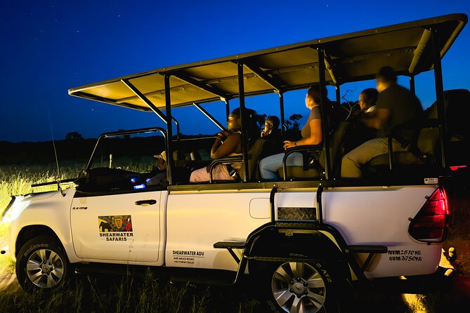 Night Game Drive in Zambezi National Park and Victoria Falls - Searching for Animals After Dark