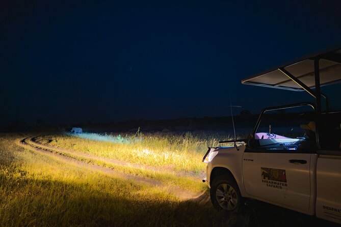 Night Game Drive in Zambezi National Park and Victoria Falls - Dinner at the Ele-Crew Facility