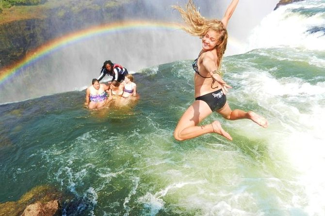 Small-Group Devil's Pool and Livingstone Island Tour - From your Victoria Falls hotel to the Zambezi
