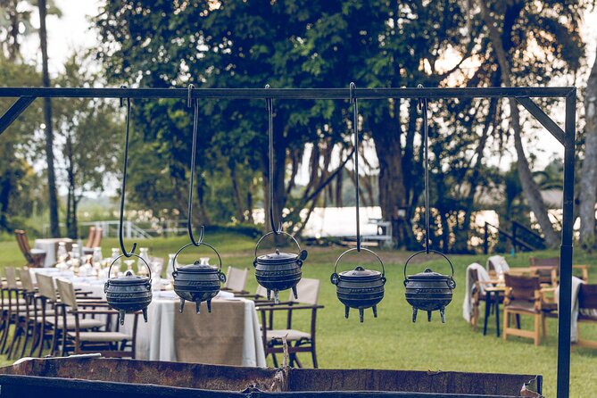 The Eatery Potjie Dinner Experience in Victoria Falls - The Zambezi setting after sunset