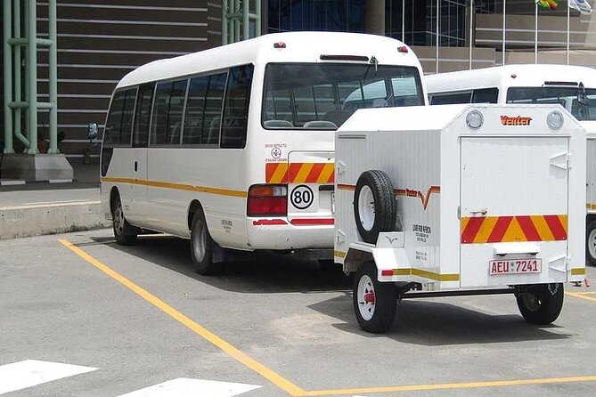 Victoria Falls Airport Transfer to Hotel/Lodge/ Vic Falls Town - The 20-minute ride into town