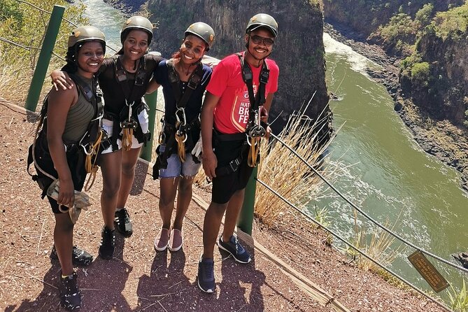 Victoria Falls Canopy Tour (Zimbabwe) - Victoria Falls Bridge and the gorge setting
