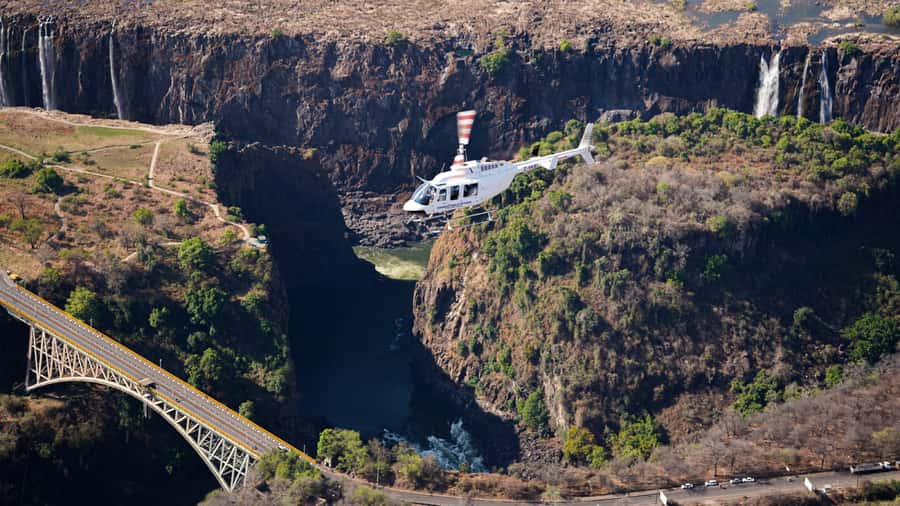 Victoria Falls:Explore the Zambezi Helicopter Experience - Starting at Batoka Gorge Rapid Number 8
