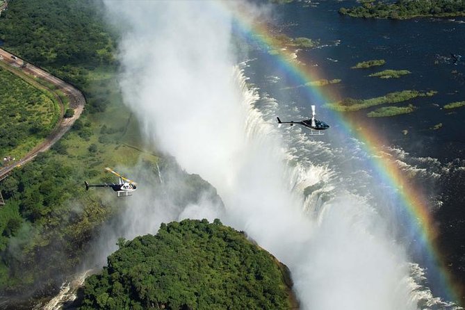 Victoria Falls Flight of the Angels Helicopter Flight - Why the Helicopter Gives You a Better Sense of Victoria Falls