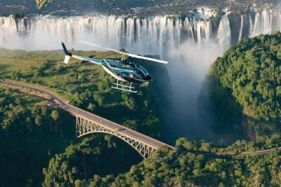 Victoria Falls Flight of the Angels Helicopter Flight