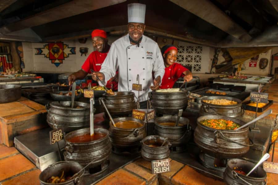 Victoria Falls Full Day Experience - A three-hour Boma dinner with drums and dance