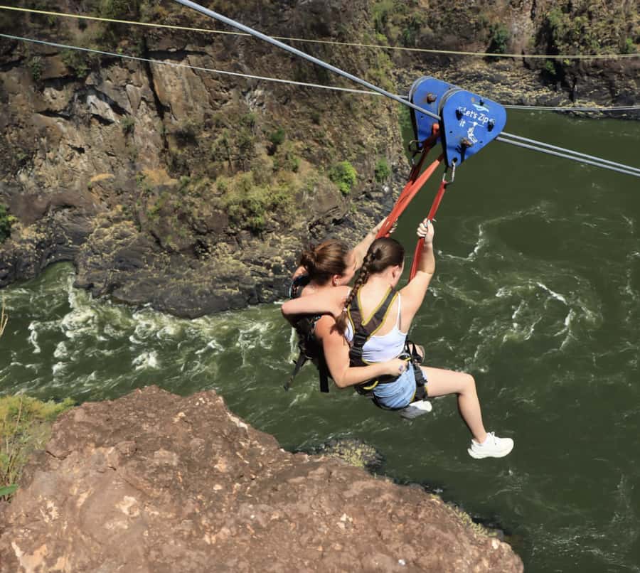 Victoria Falls: Half Day Flying Fox, Zip Line, & Gorge Swing - What the $175 package actually gives you