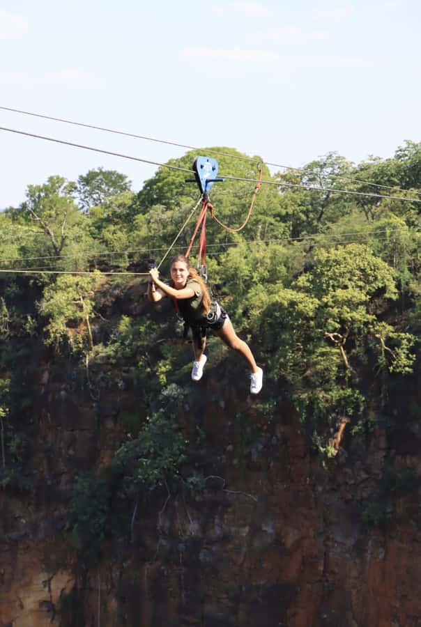 Victoria Falls: Half Day Flying Fox, Zip Line, & Gorge Swing - Zip Line: more speed, less time to look around