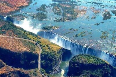 Victoria Falls Helicopter Tour with Guide