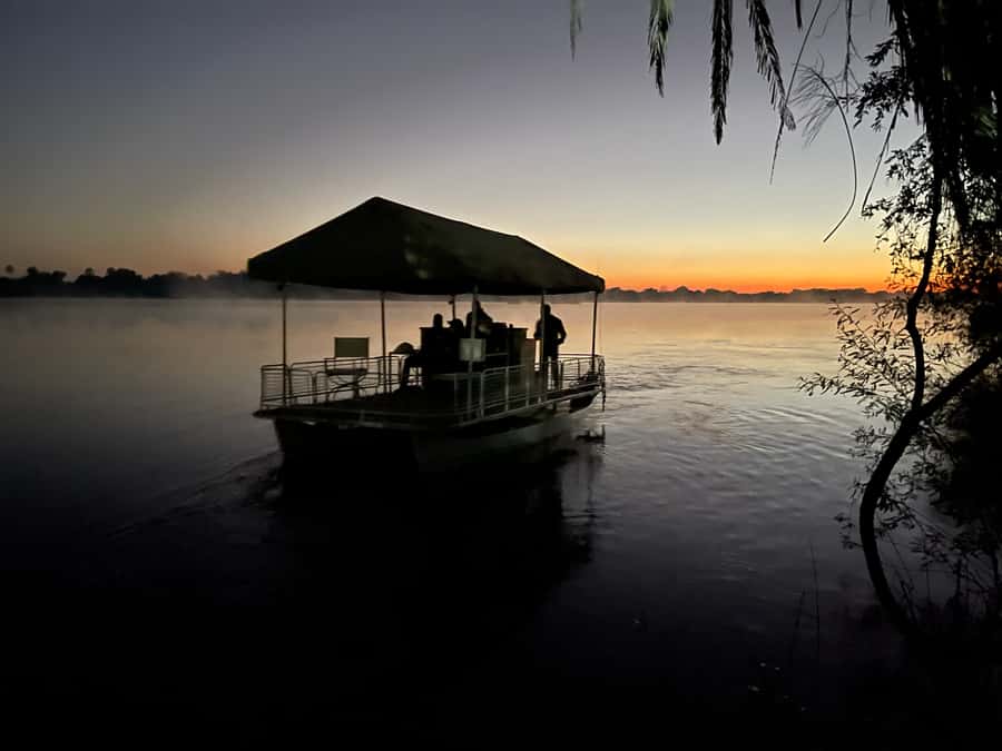 Victoria Falls: Private Sunrise Cruise with Breakfast - The people who make the morning work