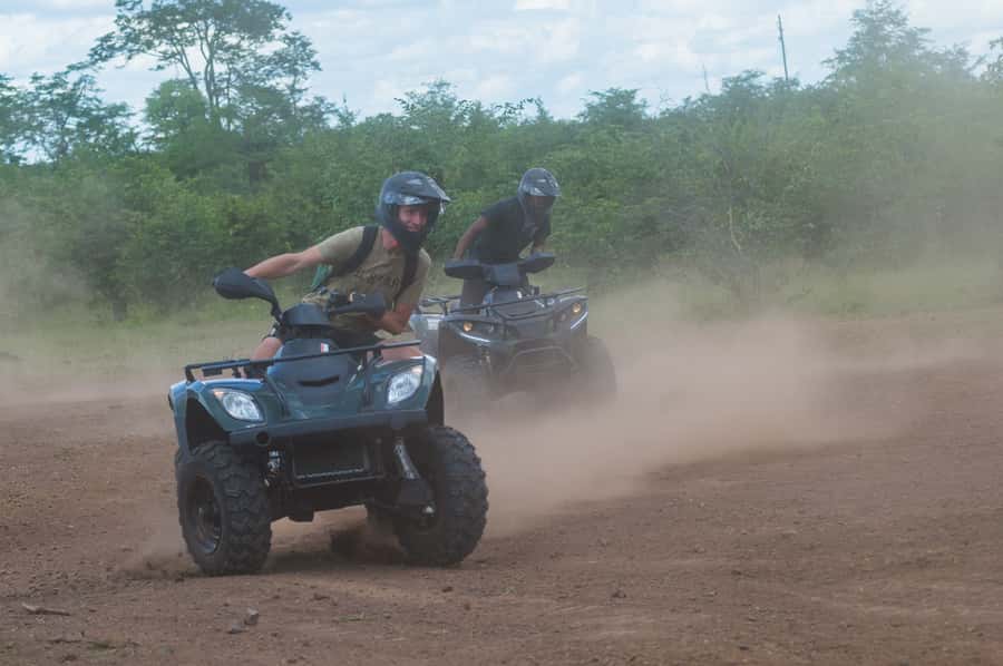 Victoria Falls Quad Bike Adventure - A short ride with a very African setting