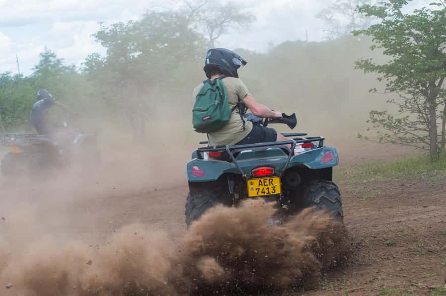 Victoria Falls Quad Bike Adventure - Following the Zambezi River for scenic views