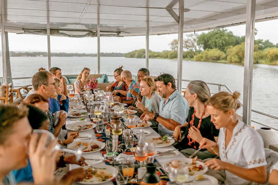 Victoria Falls Scenic Guided Tour with Sunset Boat Cruise - Wildlife viewing from the river