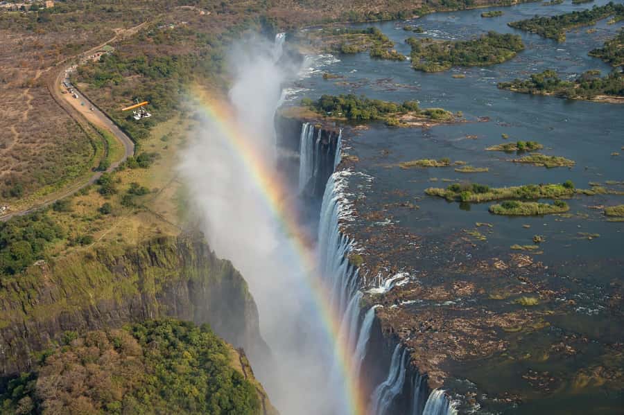 Victoria Falls: Scenic Microlight Flight - The flight video and the camera rule