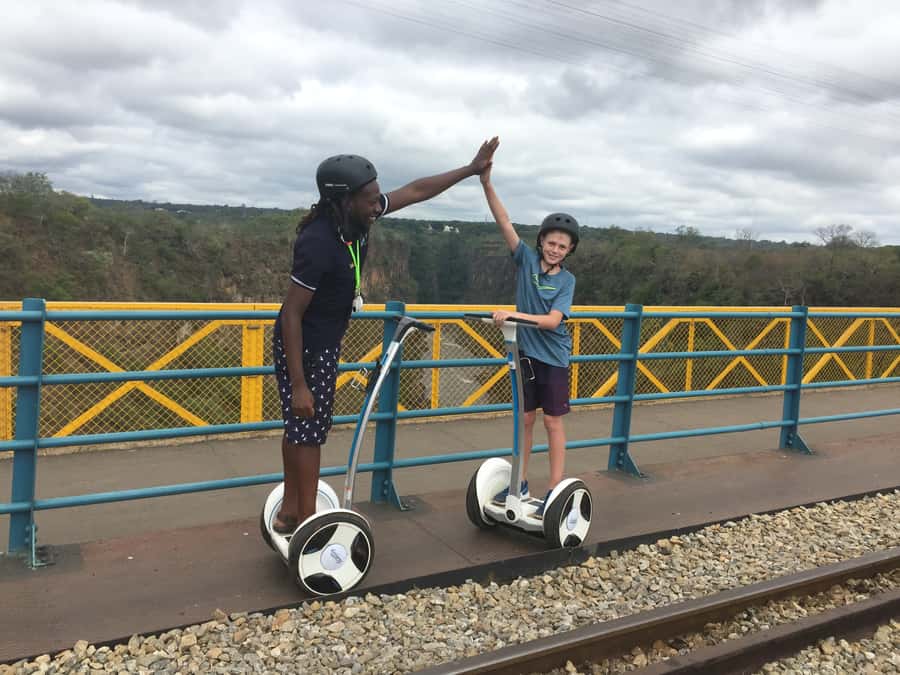 Victoria Falls Segway Tour - Starting in the Victoria Falls town center