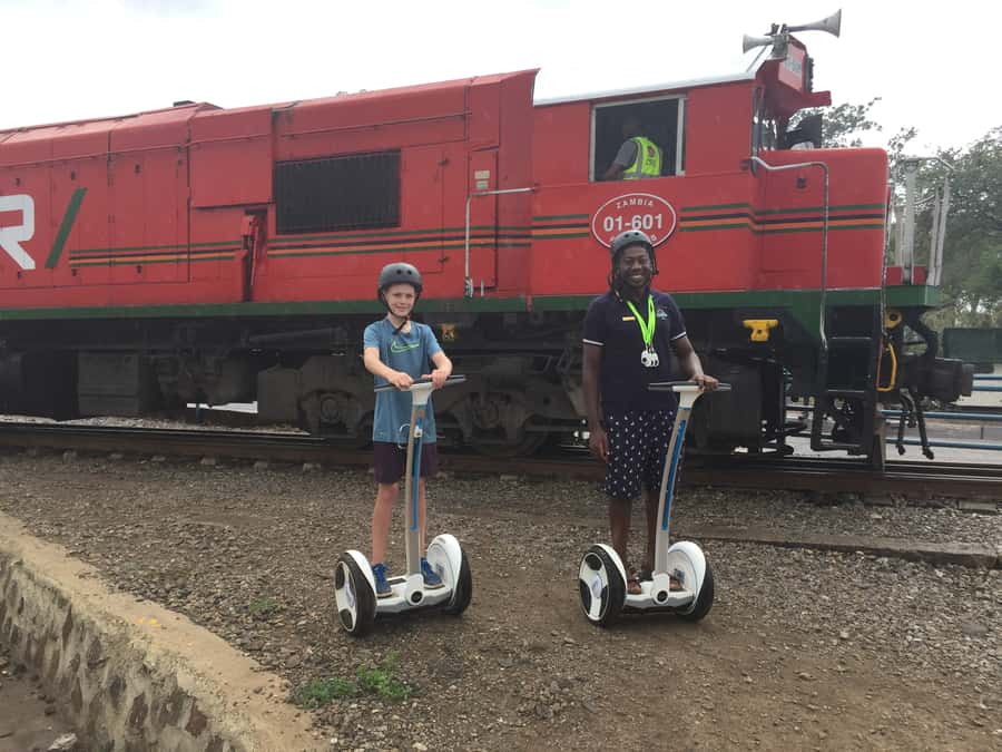 Victoria Falls Segway Tour - Victoria Falls Bridge, linking two countries