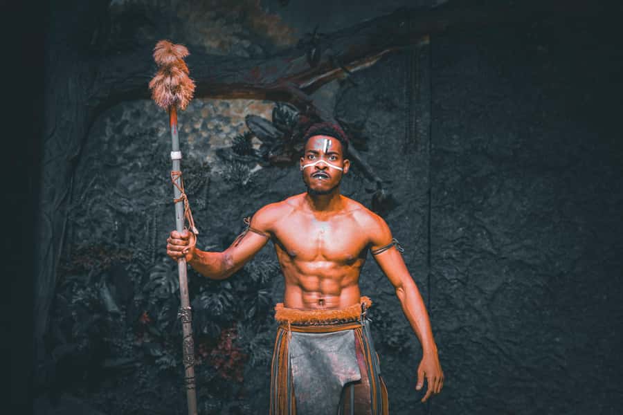 Victoria Falls:Theatre Simunye The Spirit of Africa,Zimbabwe - Music, puppetry, and dance carry the performance