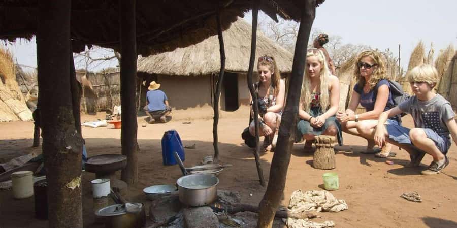 Victoria Falls Village Cultural Tour – Authentic Experience - Entering a Matebele and Tonga homestead