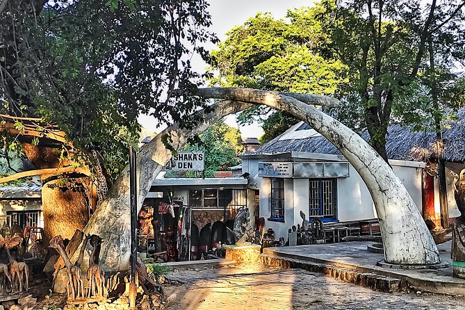 Walking Safari of Victoria Falls Town - Leaving town for a short bush walk