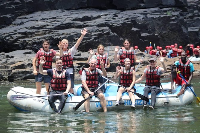 White Water Rafting in Zimbabwe - Low water and high water change the route