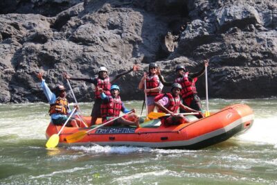 Whitewater Rafting Adventure on the Zambezi River, Victoria Falls Zimbabwe