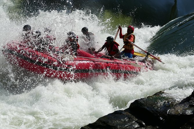 Zambezi River Class IV-V White-Water Rafting from Victoria Falls - Class IV and V rapids through the Zambezi gorge