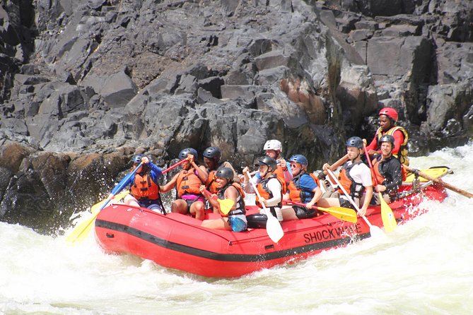 Zambezi River Class IV-V White-Water Rafting from Victoria Falls - The hike back up is the real workout