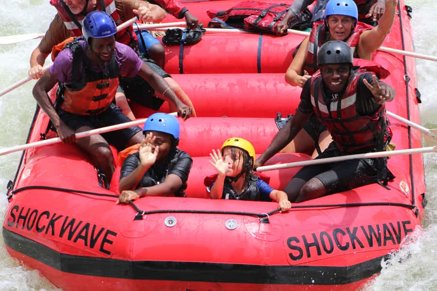 Zambezi River: Kid-Friendly Whitewater Rafting - Running Class 1 to 4 rapids over 16 to 23 kilometres